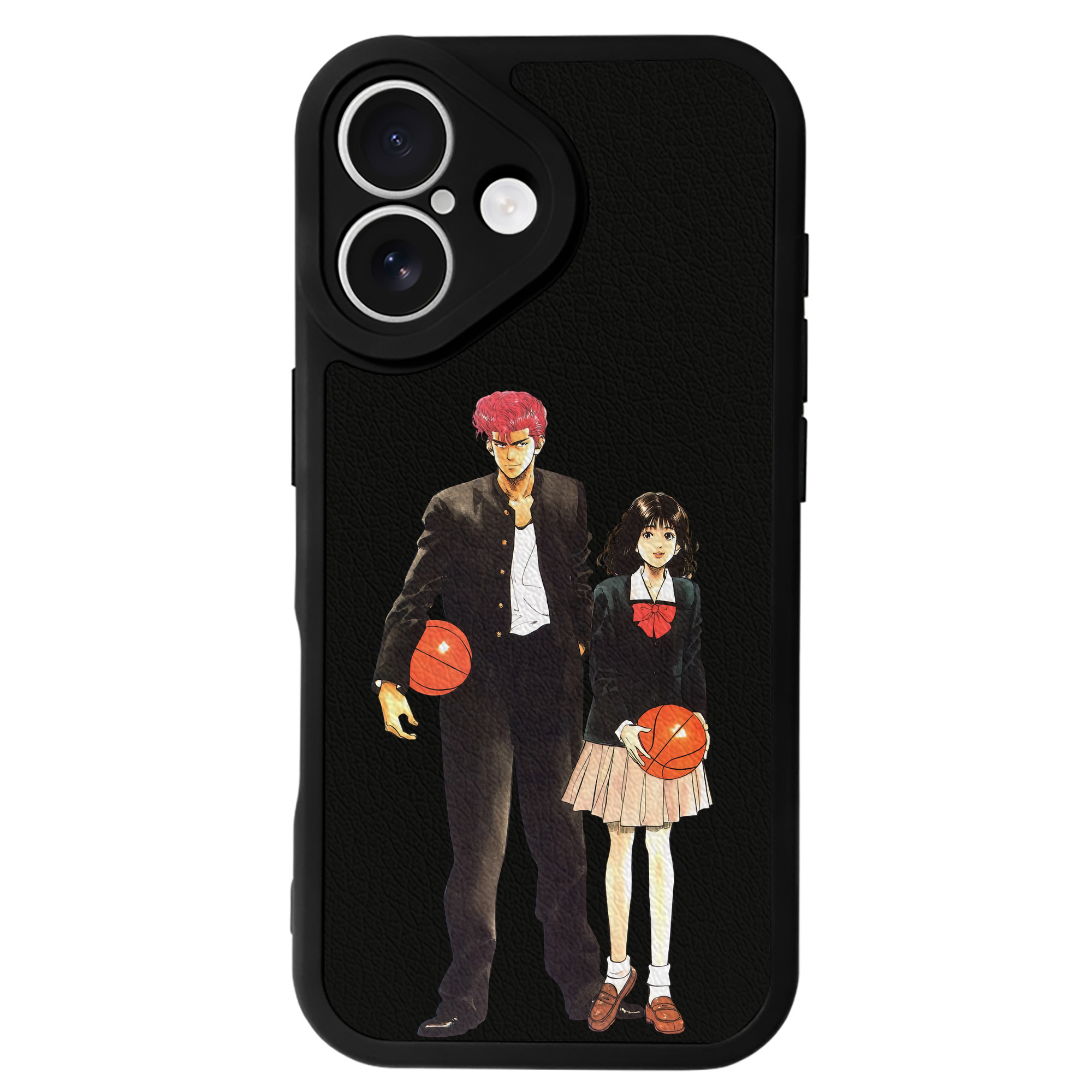 （画像用） SLAM DUNK／スラムダンク 【iPhone 16シリーズ対応】シリコンスマホケース（レザー調） 材質：シリコン